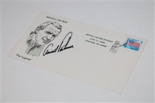 Arnold Palmer Signed 1989 Arnold Palmer Station 'The Legend' Cachet - Black JSA ALOA