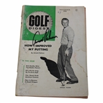 Arnold Palmer Signed 1958 Golf Digest JSA ALOA