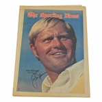 Jack Nicklaus Signed 1971 The Sporting News Magazine - August JSA ALOA