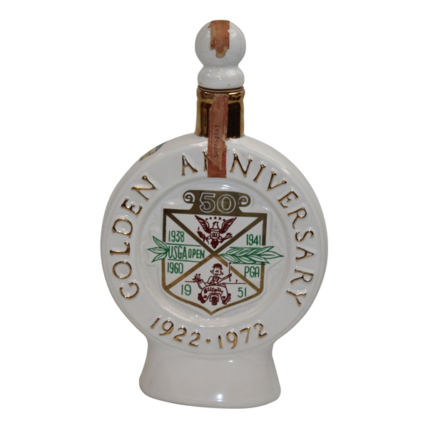 1972 Cherry Hills Golden 50th Anniversary Commemorative Decanter