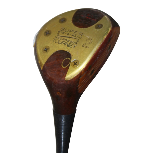 Paul Azingers Personal Used MacGregor Tourney Super Eye-O-Matic 2 Wood