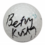 Betsy King Signed Nabisco Dinah Shore Golf Ball JSA ALOA