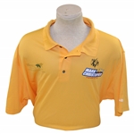 John Daly Signed Personal Chevrolet Light Orange Polo 3XL Golf Shirt w/Sponsors JSA ALOA