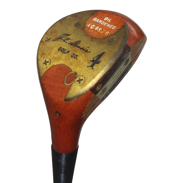 Paul Azingers Personal Used J.C. Gassie Golf Co. Oil Hardened JC693S 4 Wood