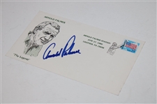 Arnold Palmer Signed 1989 Arnold Palmer Station 'The Legend' Cachet - Blue JSA ALOA