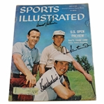 Palmer, Finsterwald, & Venturi Signed 1960 Sports Illustrated Magazine - June JSA ALOA