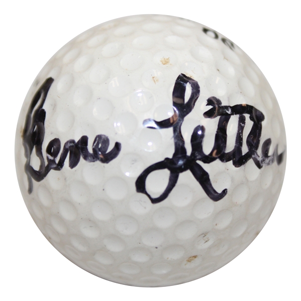 Gene Littler Signed Ram 90 Gene Littler 3 Golf Ball JSA ALOA