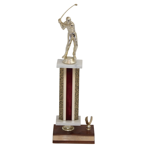 Bobby Clampetts 1974 Salinas Golf & CC JR. Open 17th Annual Culver JR. Masters 1st 14/15 Trophy