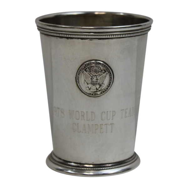 Bobby Clampetts 1978 USGA World Cup Team Clampett Sterling Silver Trophy/Cup