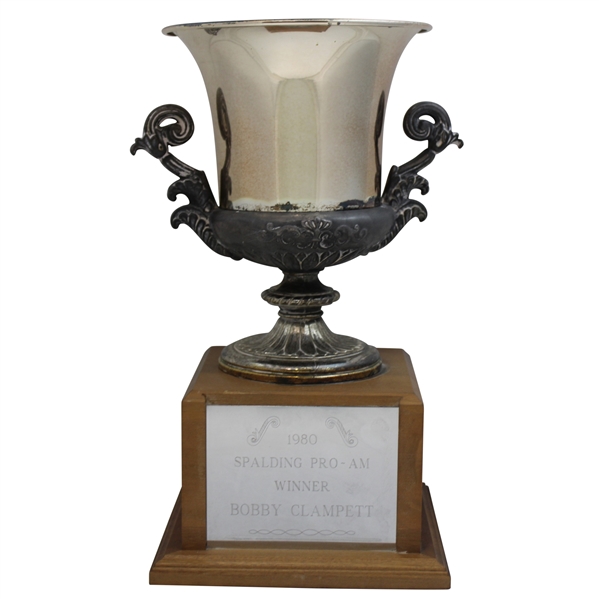 Bobby Clampetts 1980 Spalding Pro-Am Winners Trophy