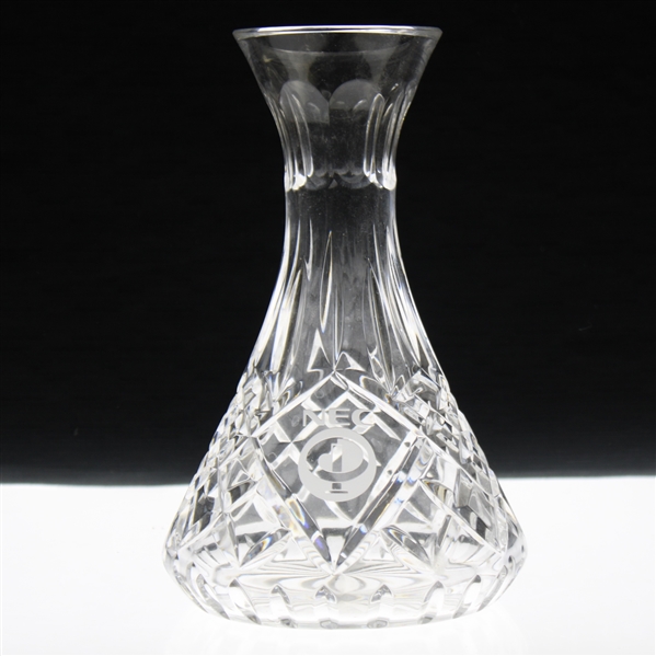 Brad Bryants NEC Invitational Crystal Glass Vase - Firestone C.C.