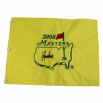 Trevor Immelman Signed 2008 Masters Embroidered Flag - Brad Bryant Collection JSA ALOA