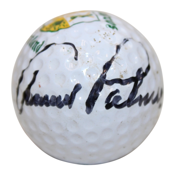 Arnold Palmer Signed St. Andrews Scotland Logo Golf Ball JSA ALOA