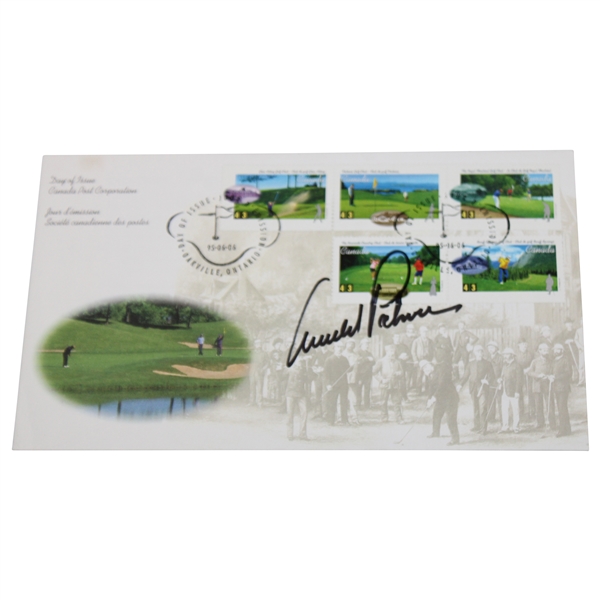 Arnold Palmer Signed 2006 First Day Of Issue Cachet JSA ALOA