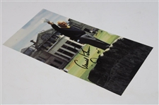Arnold Palmer Signed Photo With Open 95 JSA ALOA