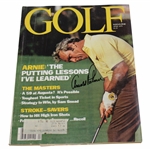 Arnold Palmer Signed 1979 Golf Magazine - April JSA ALOA