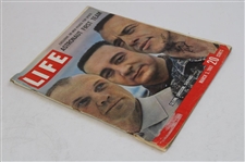 Astronaut Alan Shepard Signed 1961 LIFE 'Astronaut First Team' Oversize Magazine JSA ALOA