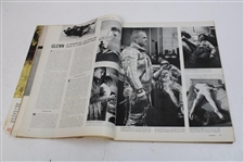 Astronaut Alan Shepard Signed 1961 LIFE 'Astronaut First Team' Oversize Magazine JSA ALOA