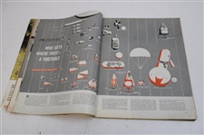Astronaut Alan Shepard Signed 1961 LIFE 'Astronaut First Team' Oversize Magazine JSA ALOA