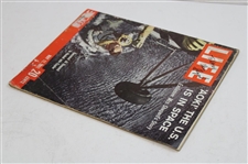 Astronaut Alan Shepard Signed 1961 LIFE 'AOK! The U.S. Is In Space' Oversize Magazine JSA ALOA