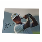 Jack Nicklaus Signed Post-Swing 11x15 Oversize Photo - Also Signed by Photographer JSA ALOA