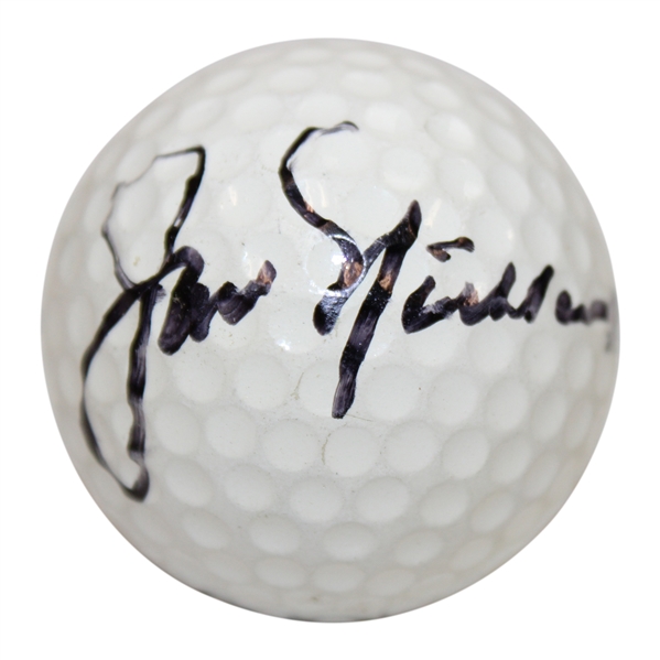 Jack Nicklaus Signed MacGregor Jack Nicklaus Muirfield 2 Logo Golf Ball JSA ALOA