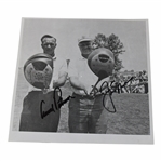 Arnold Palmer & Jack Nicklaus Signed Photo JSA ALOA