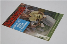 Arnold Palmer Signed 1962 Newsweek Magazine Cover Only - June JSA ALOA
