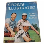 Palmer, Finsterwald, & Venturi Signed 1960 Sports Illustrated Magazine - June JSA ALOA