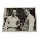 1935 Ryder Cup Team Captains Walter Hagen & Whitcombe Original Photo - Ridgewood C.C.