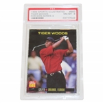 Tiger Woods 1999 Sports Illustrated for Kids Series 4 Golf Card PSA NM-MT 8