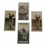 Four (4) Assorted Tobacco Golf Cards Imperial, Barratt & Co, Lambert & Butler, De Reszke