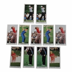 Eleven (11) The Dormy Collection Ltd Ed Trevino/Faldo/Miller/Langer/Player Golf Cards