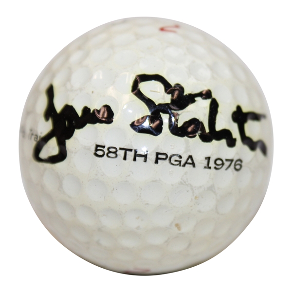 Dave Stockton Signed Titleist 1976 PGA Championship Logo Golf Ball JSA ALOA