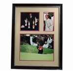 Tiger Woods Signed Framed Photo Presentation JSA ALOA