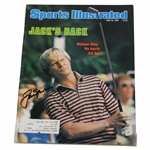 Jack Nicklaus Signed 1980 Sports Illustrated Magazine - June 23rd JSA ALOA