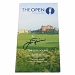 Jack Nicklaus Signed 2005 The Open at St Andrews Old Course Spectator Guide JSA ALOA