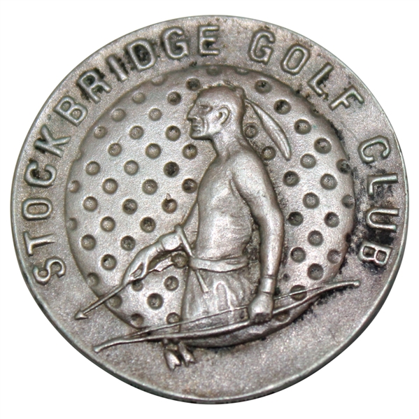 Stockbridge Golf Club Est 1895 Tiffany & Co. Sterling Silver Medal 