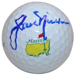 Jack Nicklaus Signed Titleist 1 Masters Logo Golf Ball JSA ALOA