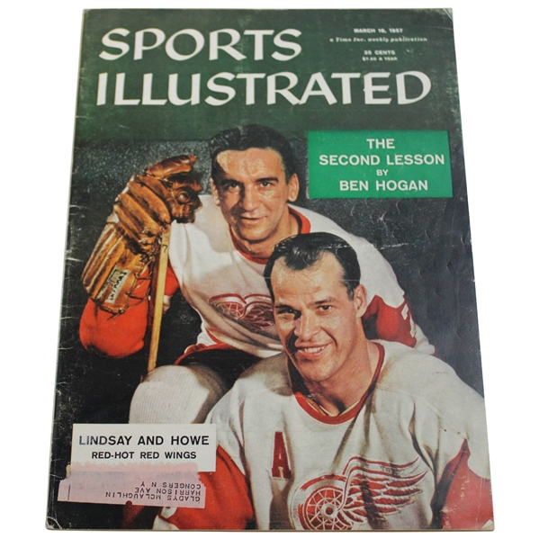 1957 March Sports Illustrated Magazine With Stance And Posture Article By Ben Hogan