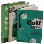 Three (3) Books - The Golf Secret, How To Be A Better Woman Golfer, & How To Improve Your Golf