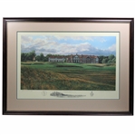 1996 18th Hole Royal Lytham & St. Annes GC Ltd Ed #45/85 Print Signed by Artist Linda Hartough