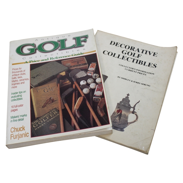  Antique Golf Collectables Price & Reference Guide & Decorative Golf Collectables 