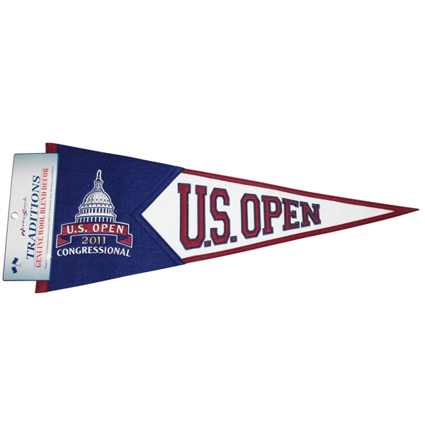 2011 US Open at Congressional Golf Club Pennant - New with Tags