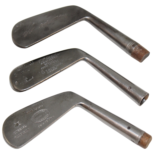 Three (3) Assorted Club Iron Heads Only - Gibson, Ritchie & Whiting