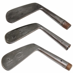 Three (3) Assorted Club Iron Heads Only - Gibson, Ritchie & Whiting