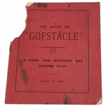 The Rules Of Gofstacle Booklet - A Game for Outdoor and Indoor Play