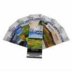 2017 US Open at Erin Hills Full Ticket Set - Mon-Playoff - Koepka Win - 8 Tickets