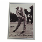 Ben Hogan Facsimile Signed Career Highlights Card