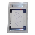 Woosnam & Floyd Signed 2012 Leaf Sports Icons Card Beckett 1 of 1 